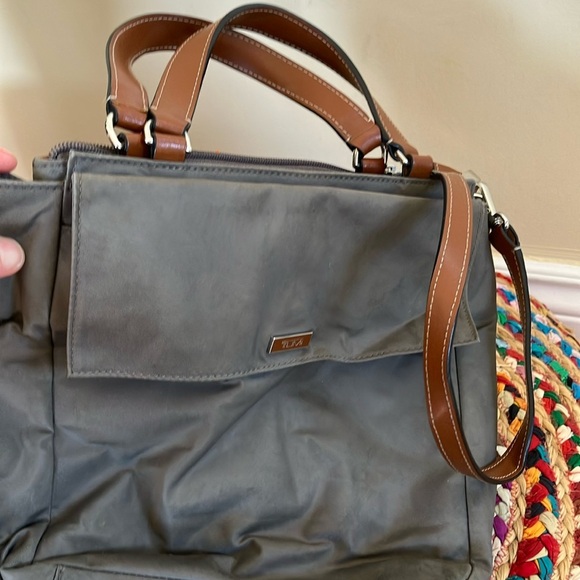 Tumi Gray and Brown Women's Bag - Picture 2 of 7